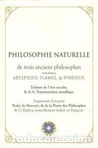 Libri: PHILOSOPHIE NATURELLE - Varios autores