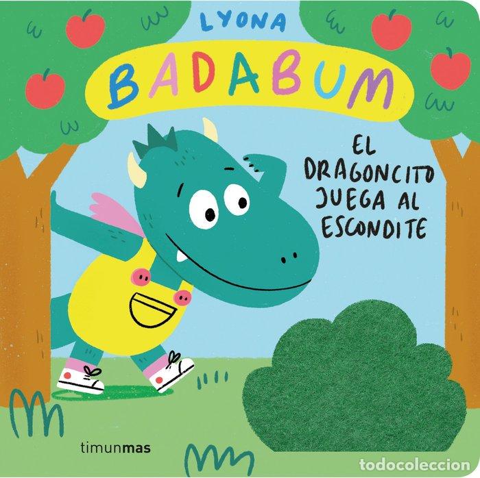 Livres: BADABUM EL DRAGONCITO JUEGA AL ESCONDITE LIBRO CON SOLAPAS - LYONA