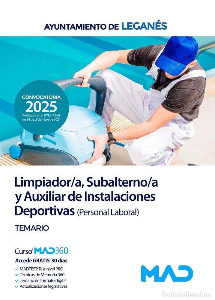 Libros: LIMPIADOR/A,SUBALTERNO/A Y AUXILIAR INSTALACIONES DEPORTIVA - AA.VV
