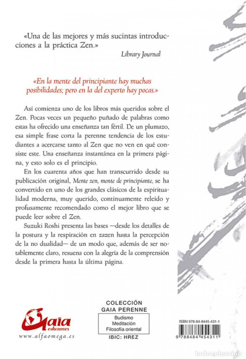 Libros: MENTE ZEN, MENTE DE PRINCIPIANTE - Suzuki, Shunryu