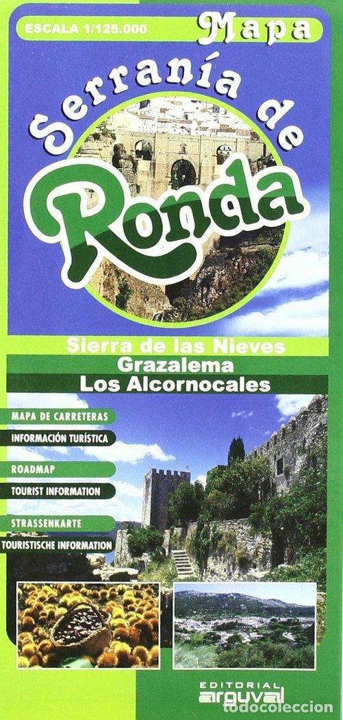 Livros: MAPA SERRANIA DE RONDA - AA.VV