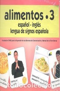 B&uuml;cher: ALIMENTOS 3 BARAJA ESPA&Ntilde;OL/INGLES SIGNOS - AA.VV