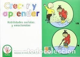 Libri: HABILIDADES SOCIALES EMOCIONALES 4 A&Ntilde;OS CRECER Y APRENDER - VIDAL, MARGARITA