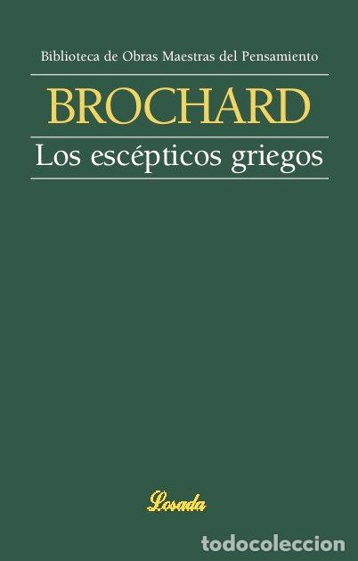 Livres: ESCEPTICOS GRIEGOS - BROCHARD