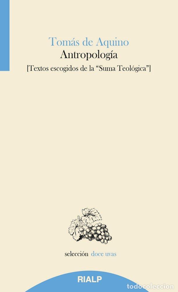 Libros: ANTROPOLOGIA - DE AQUINO, TOMAS