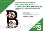 Libros: DISLEXIA NIVEL 3 DISGRAFIA DIFICULTADES HABITUALES - RODRIGUEZ RUIZ, CELIA