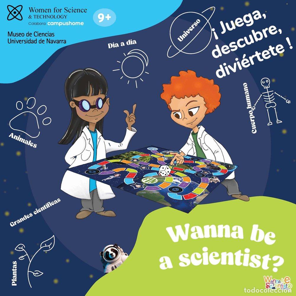 books: WANNA BE A SCIENTIST JUEGO DE MESA - WOMEN FOR S