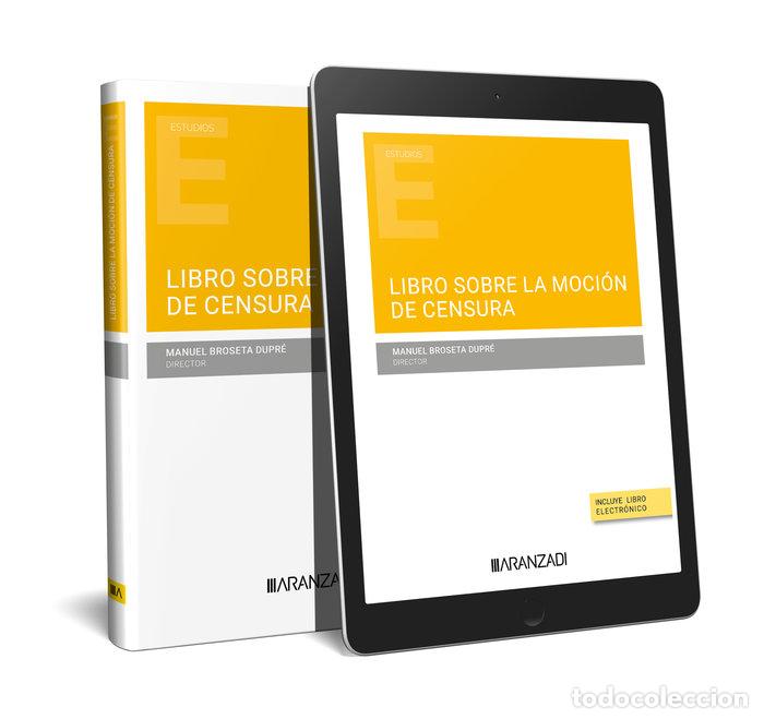 Livros: LA MOCION DE CENSURA - MANUEL BROSETA DUPRE