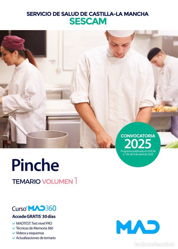 Libri: PINCHE TEMARIO 1 SERVICIO SALUD CASTILLA LA MANCHA SESCAM - AA.VV