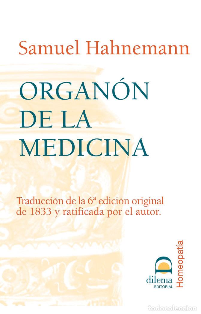 Libros: ORGANON DE LA MEDICINA - HAHNEMANN, SAMUEL