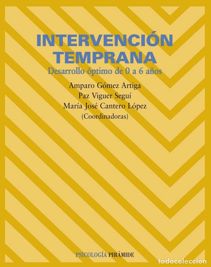 Livros: PIRAMIDE INTERVENCION TEMPRANA - GOMEZ A - VIGUER P - CANTERO M&ordf;
