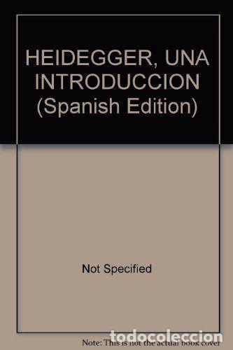 Livros: HEIDEGGER UNA INTRODUCCION - PICOTTI, DINA