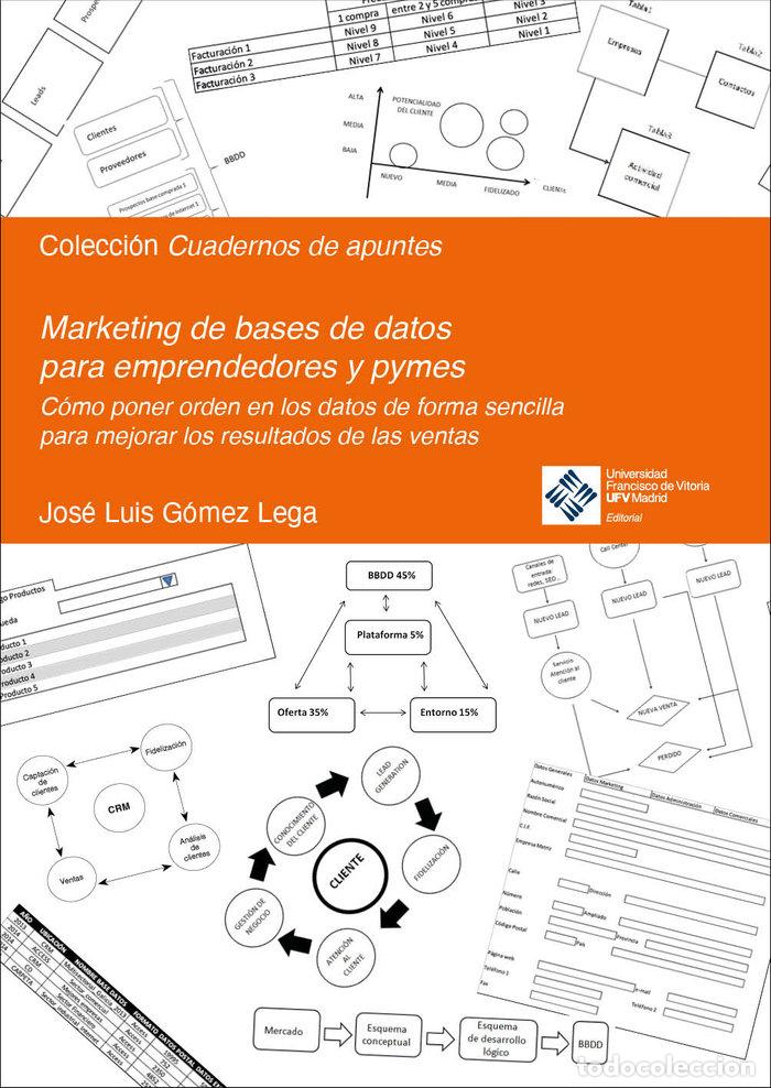 Libros: MARKETING DE BASES DE DATOS PARA EMPRENDEDORES Y PYMES - GOMEZ LEGA, JOSE LUIS