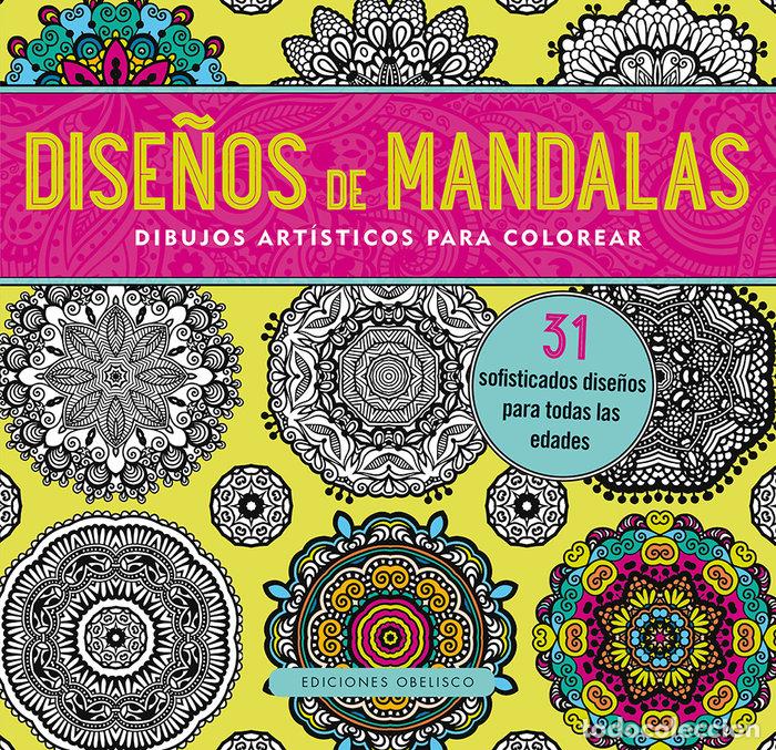 Libros: DISE&Ntilde;O DE MANDALAS CUADERNO PARA COLOREAR - AA.VV