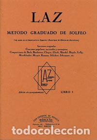 Libri: LAZ METODO GRADUADO DE SOLFEO 1 - AA.VV