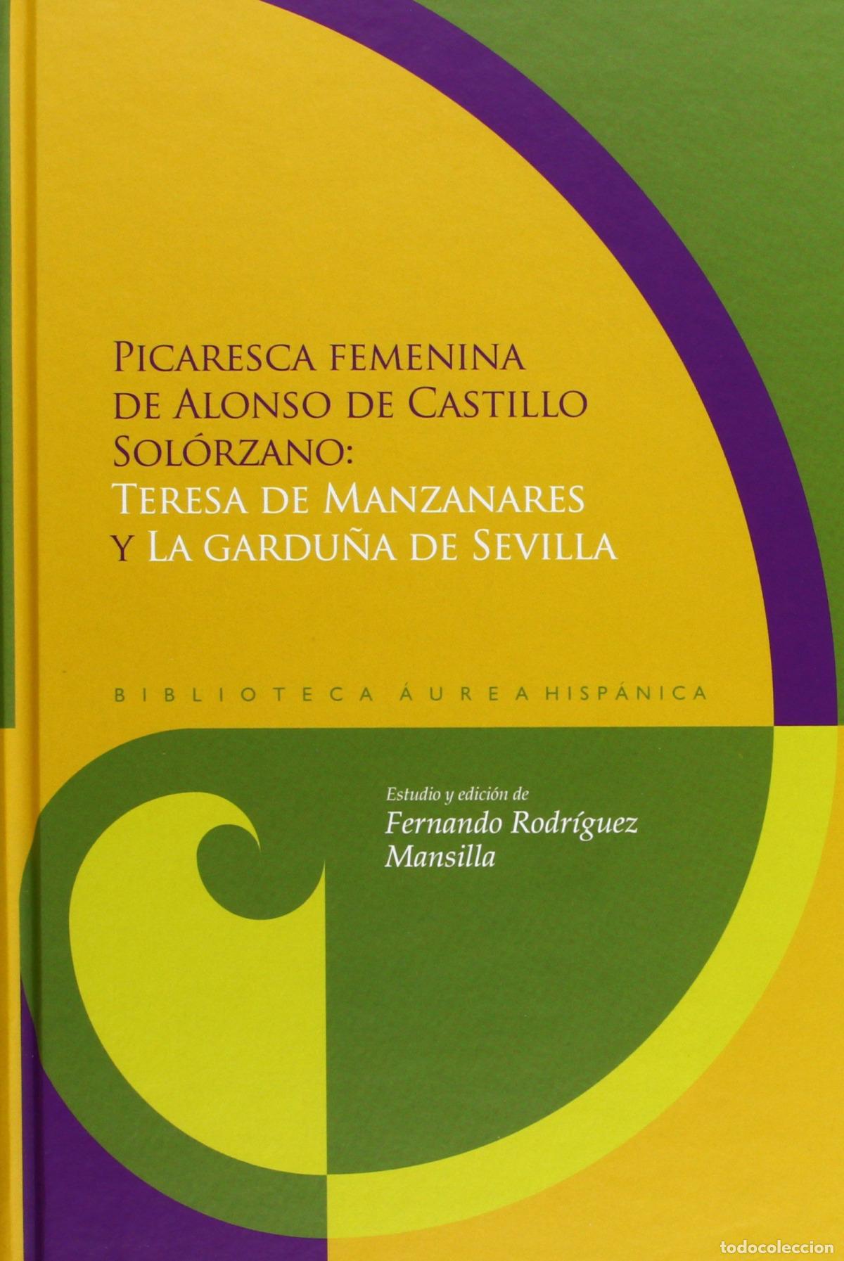 Libros: PICARESCA FEMENINA - Castillo Solorzano, Alonso De