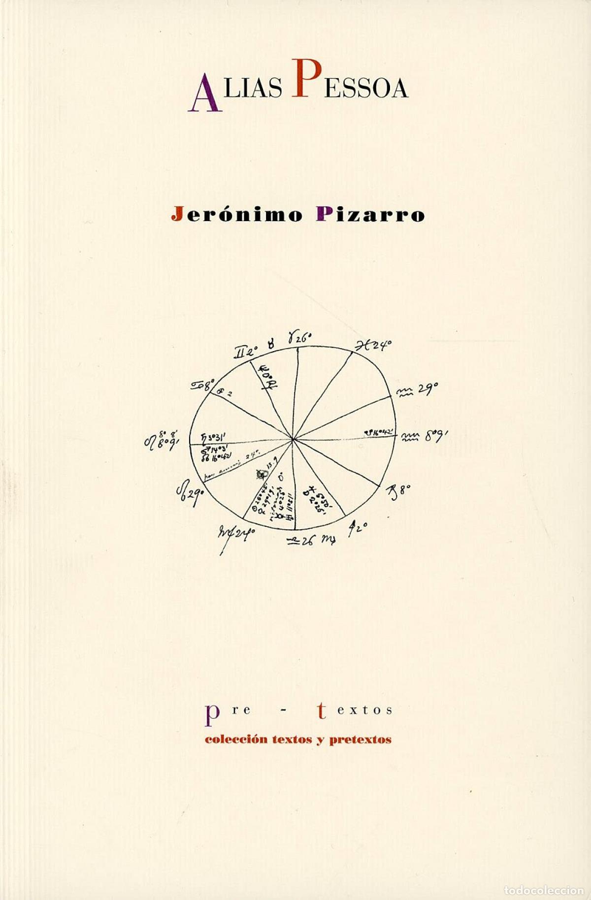 Libri: ALIAS PESSOA - Pizarro, Jer&oacute;nimo