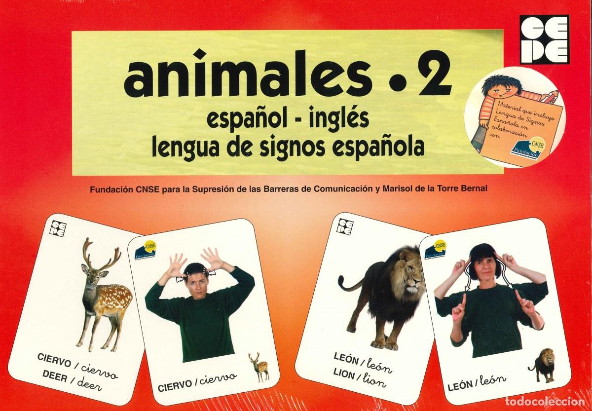 Livres: ANIMALES 2 ESPA&Ntilde;OL INGLES LENGUA DE SIGNOS ESPA&Ntilde;OL - Varios autores