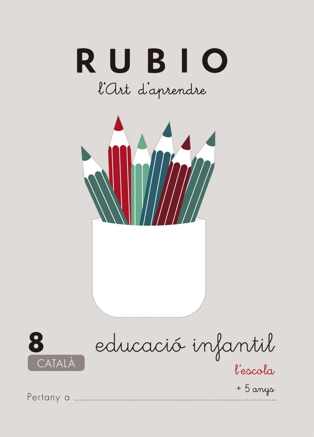 Libros: RUBIO, L'ART D'APRENDRE, EDUCACI&Oacute; INFANTIL. QUADERN 8 - Rubio Polo, Enrique