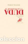 B&uuml;cher: BENEFICIO DE LA DUDA,EL - GALLEGO, FERRAN