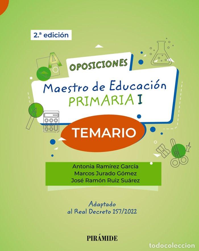 Livros: OPOSICIONES MAESTRO EDUCACION PRIMARIA I - RAMIREZ GARCIA, ANTONIA