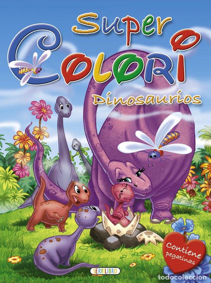 Livros: SUPER COLORI 3 DINOSAURIOS - AA.VV