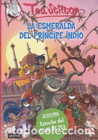 books: TEA STILTON 12 LA ESMERALDA DEL PRINCIPE INDIO+ESTUCHE - AA.VV