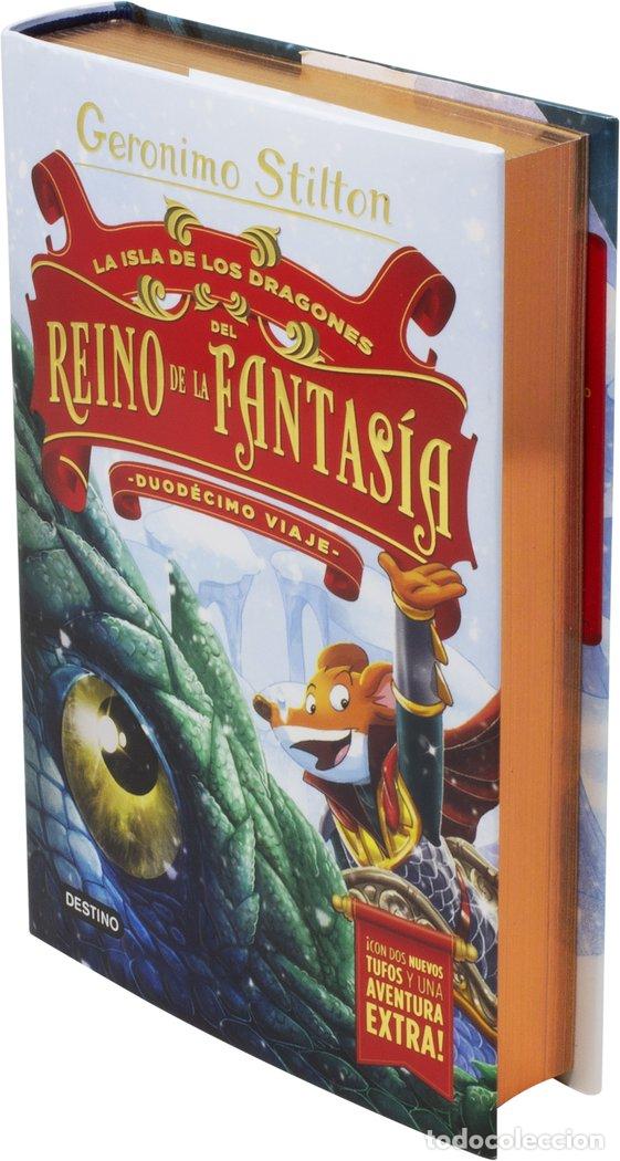 Livros: DUODECIMO VIAJE ISLA DE LOS DRAGONES DEL REINO FANTASIA - STILTON, GERONIMO
