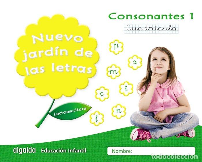 Libri: NUEVO JARDIN LETRAS CONSONANTES 1 CUADR.EI 17 LECTOESCRITUR - AA.VV