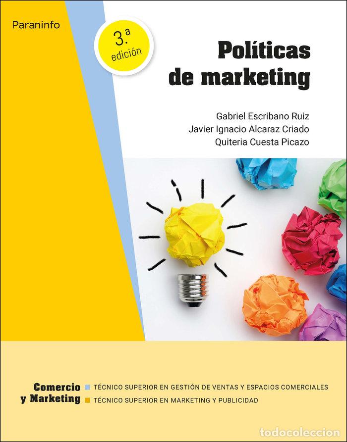 Libri: POLITICAS DE MARKETING - CUESTA PICAZO, QUITERIA