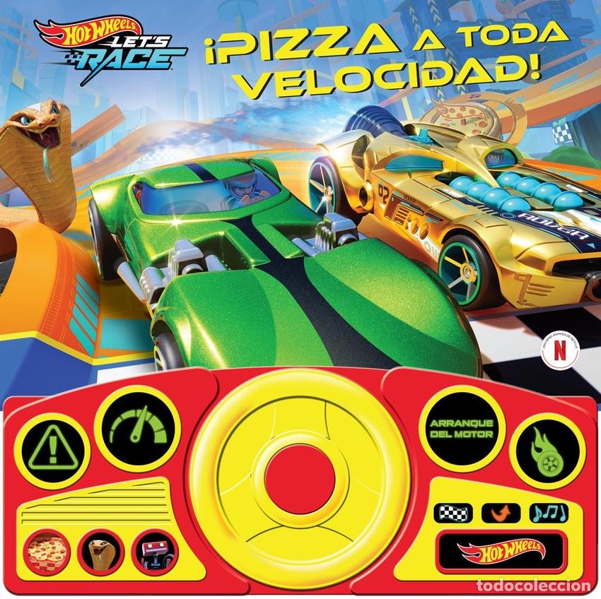 Libros: HOT WHEELS &iexcl;PIZZA A TODA VELOCIDAD! - Varios autores