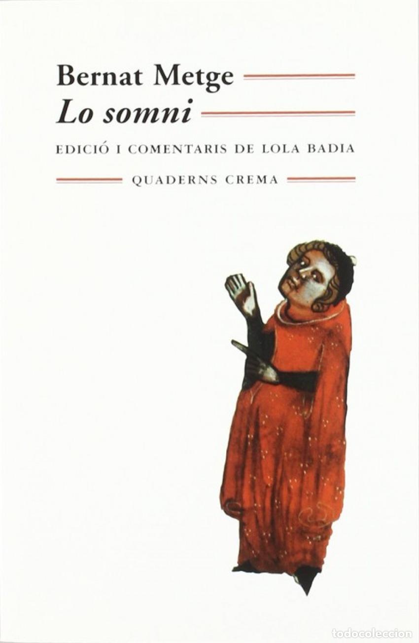 Livros: LO SOMNI MM-86 - Metge, Bernat