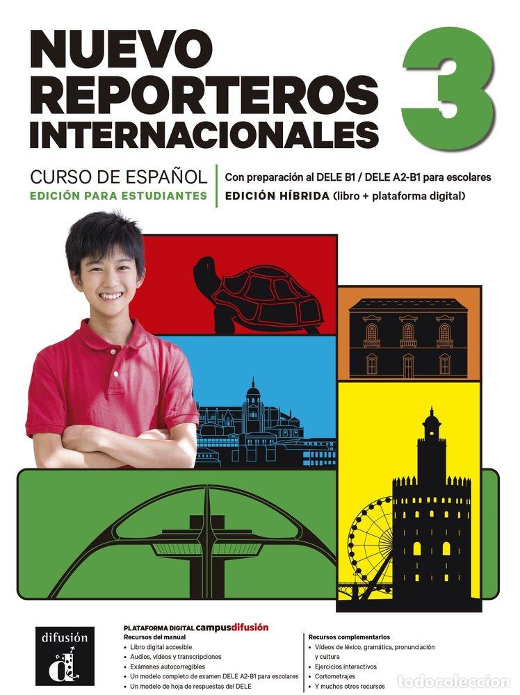 books: NUEVO REPORTEROS INTERNACIONALES 3 ED HIBRIDA ESTUDIANTES - SELVAS, CRISTIAN