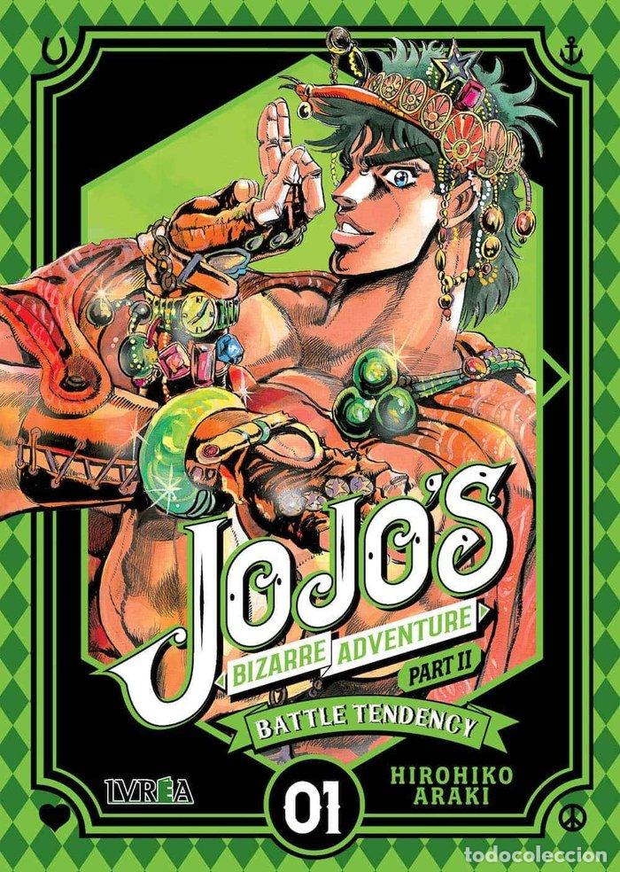 books: JOJO'S BIZARRE ADVENTURE PARTE 2 BATTLE TENDENCY 1 - ARAKI HIROHIKO