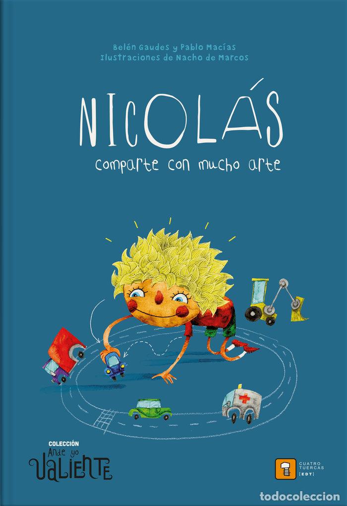 Libros: NICOLAS COMPARTE CON MUCHO ARTE - GAUDES, BELEN