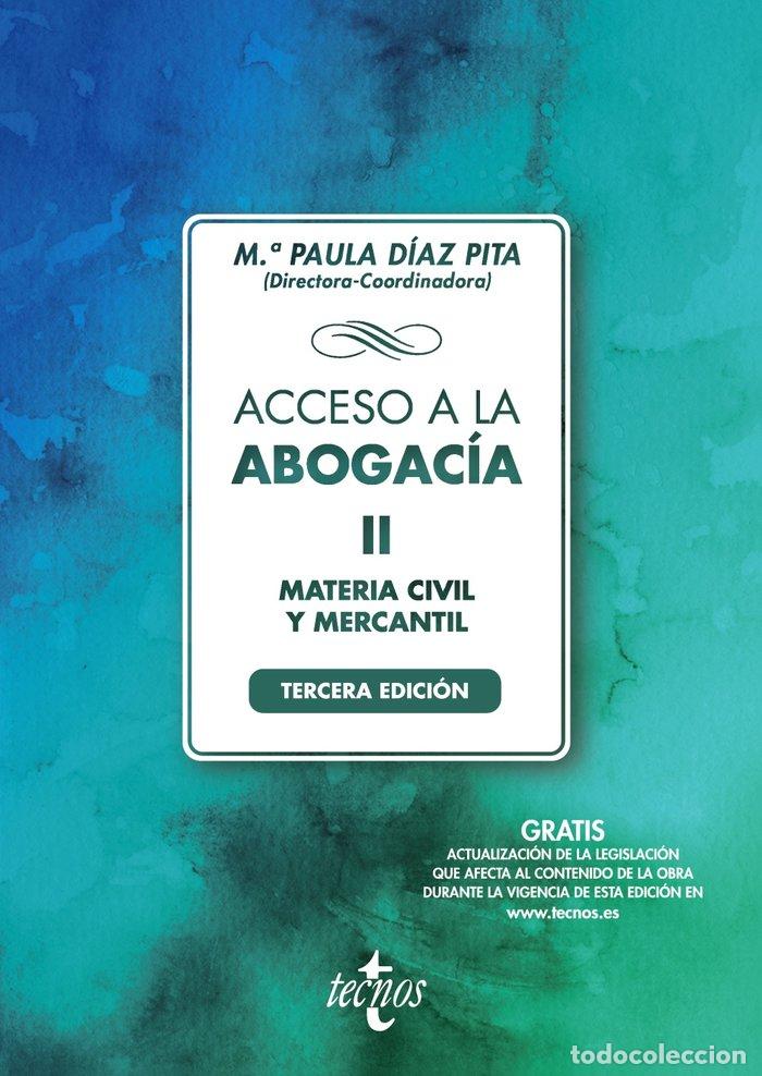 Libros: ACCESO A LA ABOGACIA II - DIAZ PITA, M&ordf; PAULA