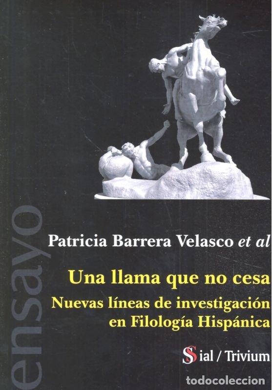 books: UNA LLAMA QUE NO CESA - BARRERA, PATRICIA