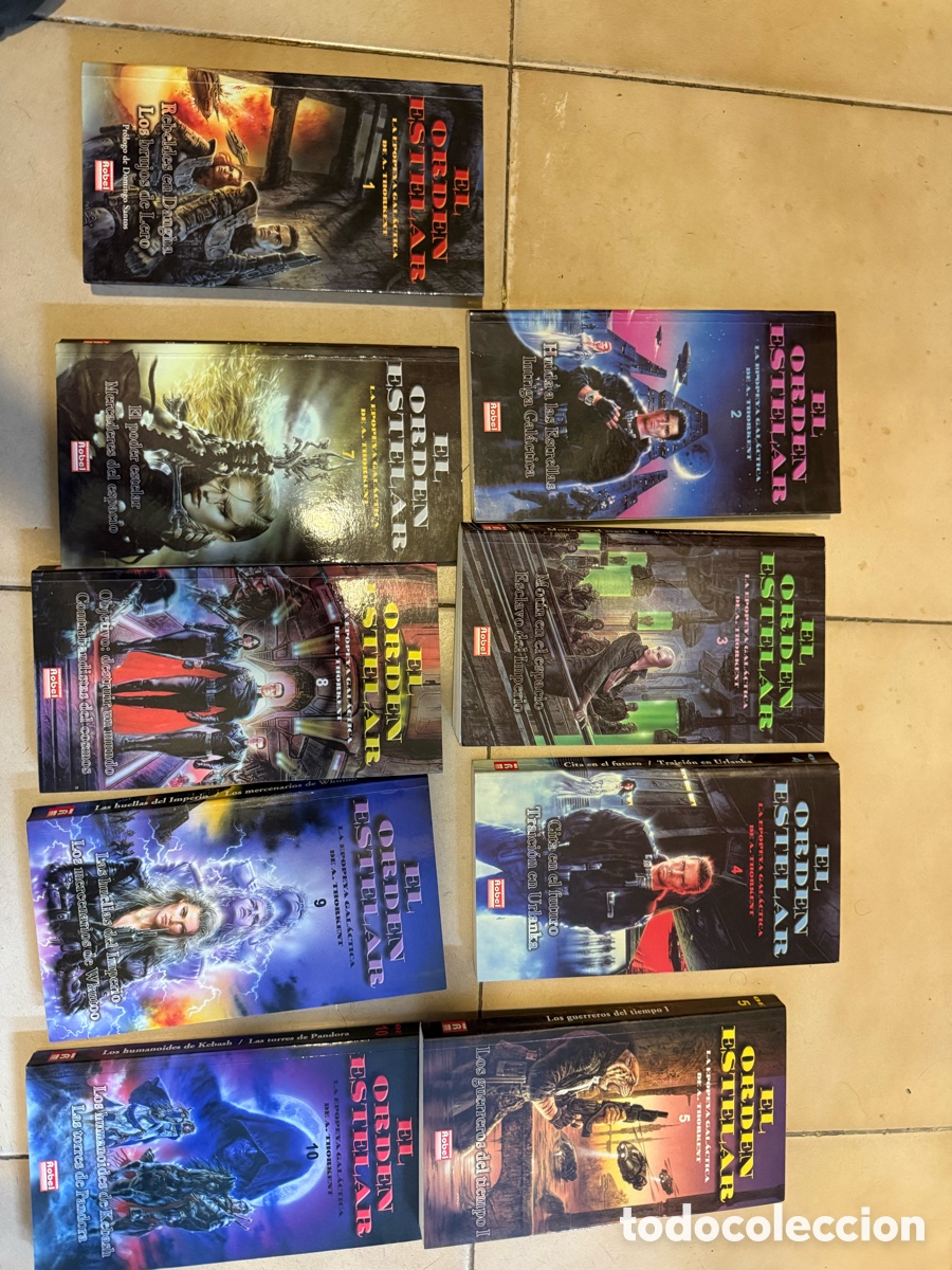 Libros: 19 LIBROS ORDEN ESTELAR