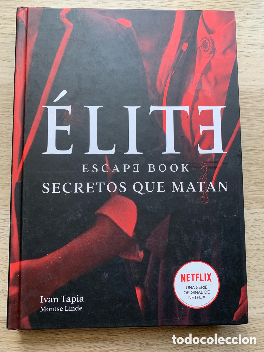 Libri: &bull; Libro ELITE - Escape Book - Secretos que Matan - Netflix - Ivan tapia