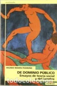 Libri: DE DOMINIO PUBLICO - HIGINIO MAR&iacute;N PEDR