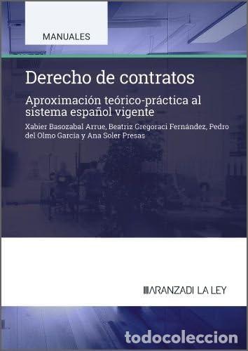 Libros: DERECHO DE CONTRATOS - Xabier Basozabal Arrue