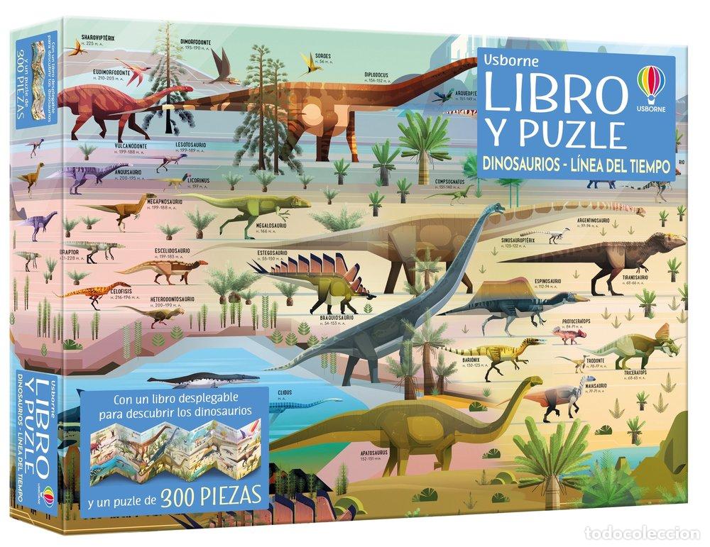 Libros: DINOSAURIOS LINEA DEL TIEMPO LIBRO PUZZLE - FIRTH, RACHEL