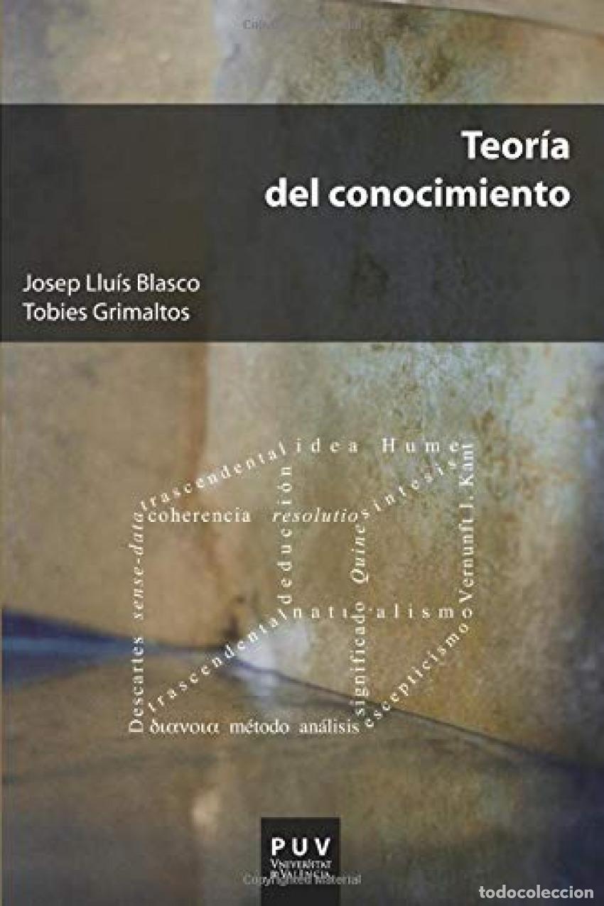 Libri: TEORIA DEL CONOCIMIENTO - Varios autores