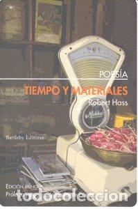 Livres: TIEMPO Y MATERIALES - HASS, ROBERT