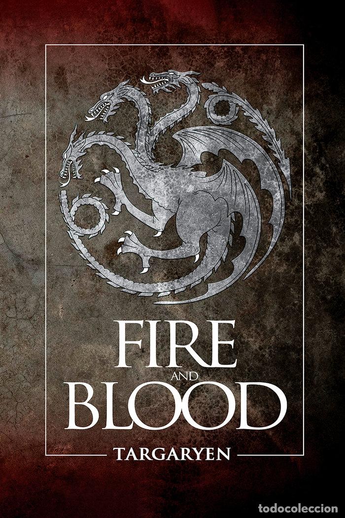 Libri: BLOC DE NOTAS GAME OF THRONES FIRE AND BLOOD - MEDIA, GUNIS