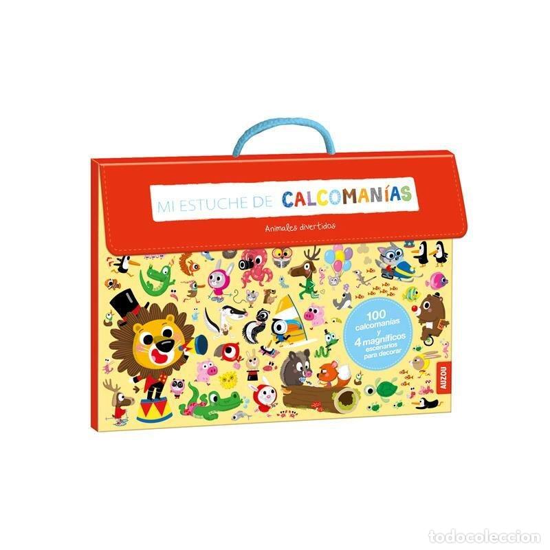 Libri: MI ESTUCHE CALCOMANIAS ANIMALES - AA.VV.