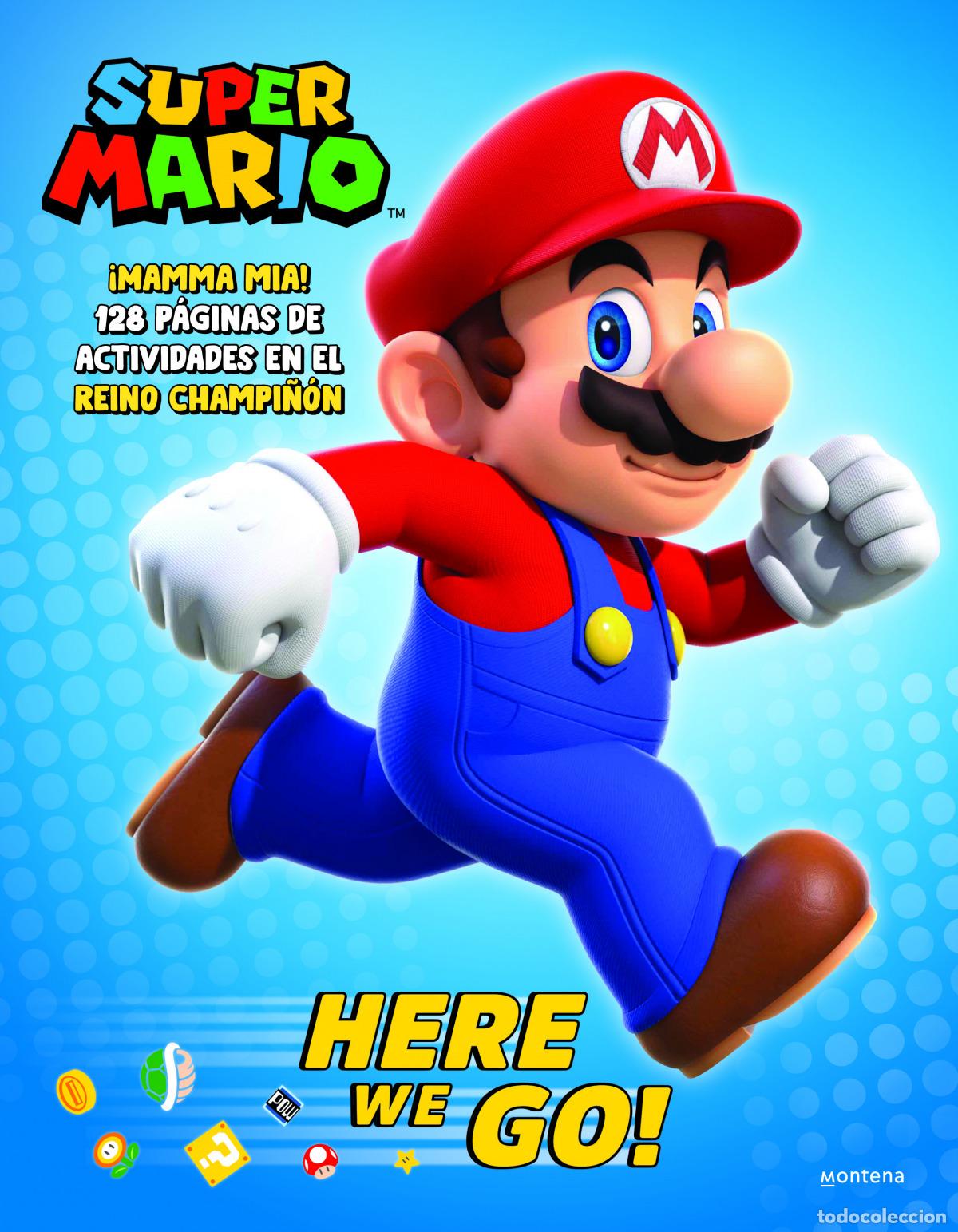 Libros: SUPER MARIO: HERE WE GO - Nintendo