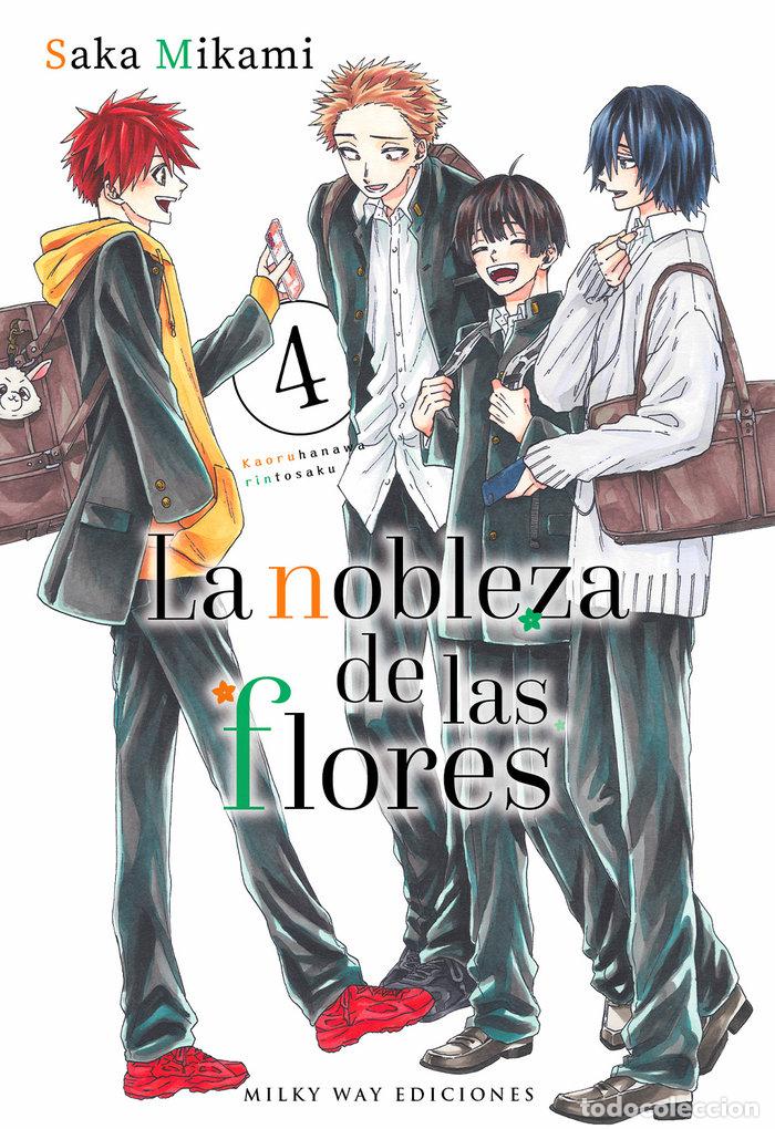 Livres: LA NOBLEZA DE LAS FLORES 4 - MIKAMI, SAKA