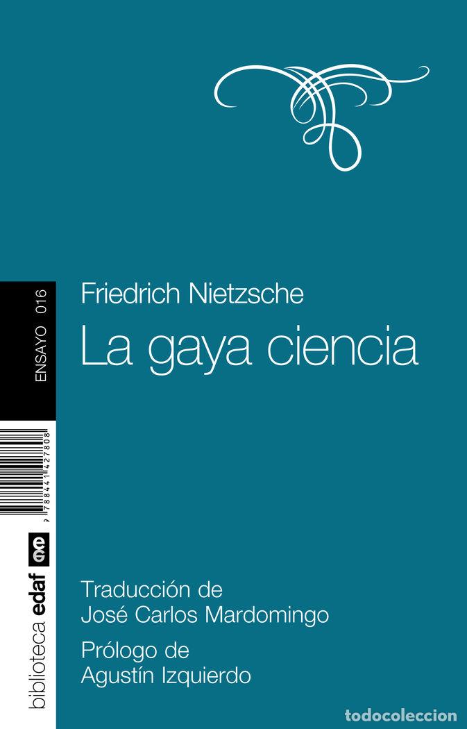 books: GAYA CIENCIA,LA - NIETZSCHE, FRIEDRICH