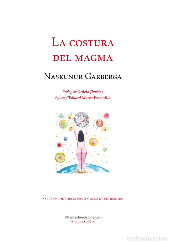 books: LA COSTURA DEL MAGMA - GARBERGA, NASKUNUR